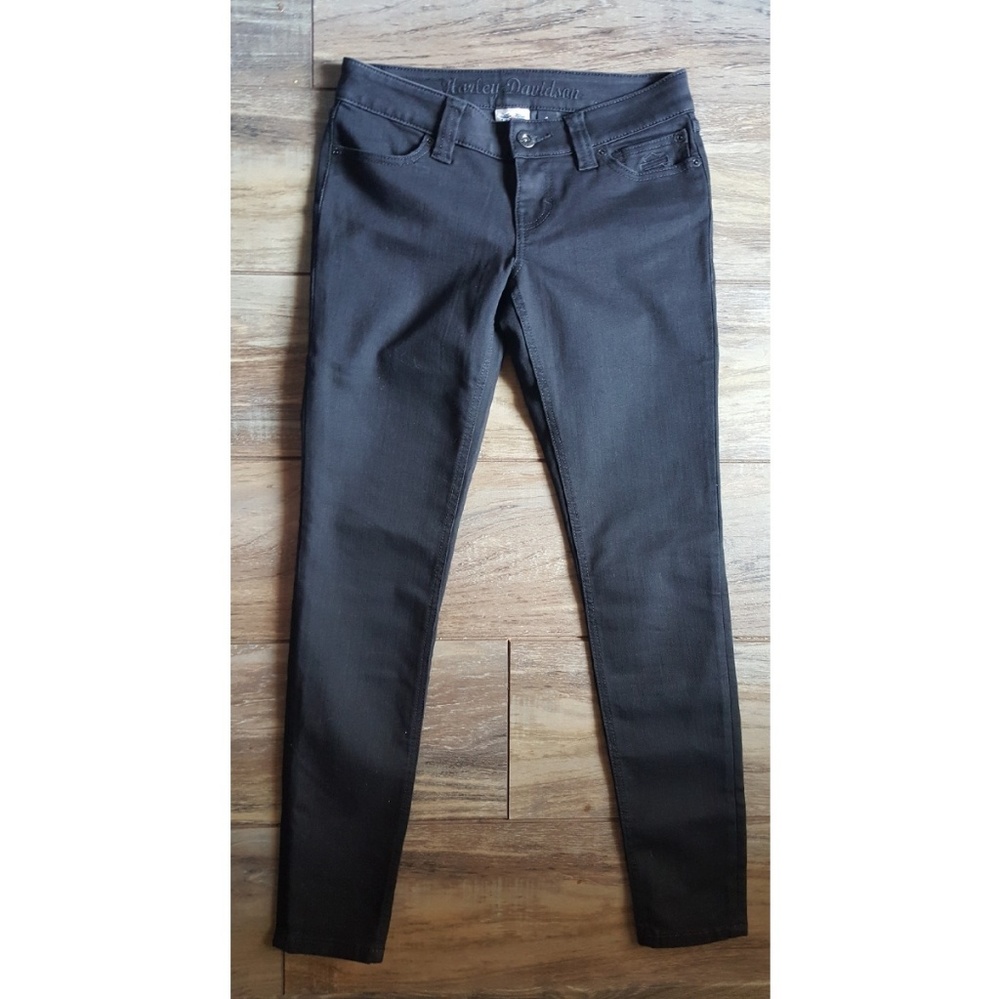 New Harley Davidson Black Jeans